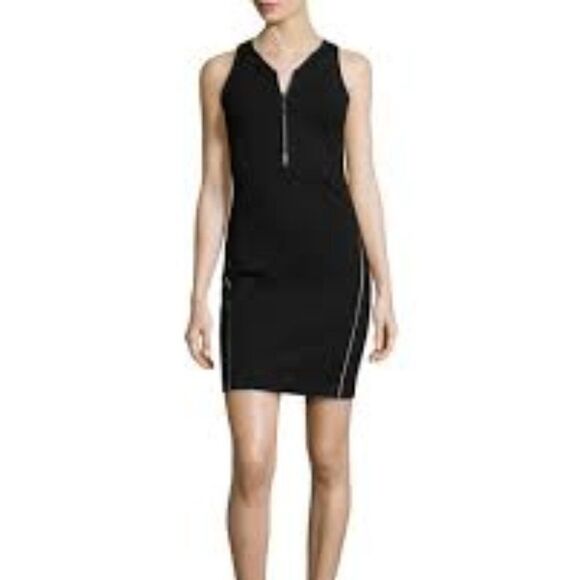 rag & bone Dresses & Skirts - Rag & Bone Jada Zip front Dress Black Small 4